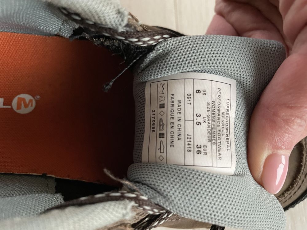 Ghete de piele Merrell  mărimea 36