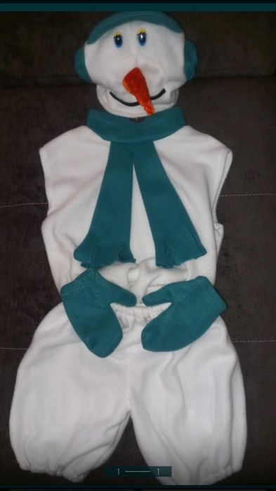 Снеговик ,новогодний костюм