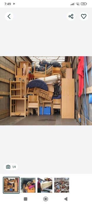 Debarasăm apartamente curți garaj subsoluri hale interprinderi