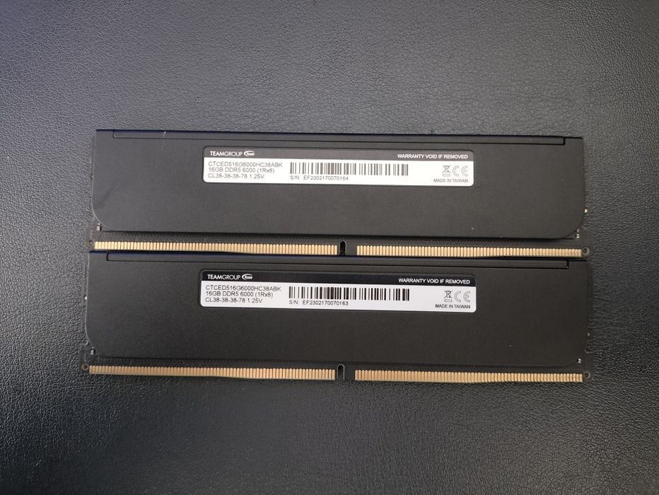 Озу ddr5 2x16gb 6000mhz Teamgroup T-create