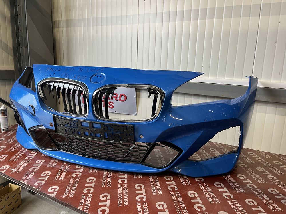 Броня BMW 2 F45,F46 Msport face 2018- 2бр