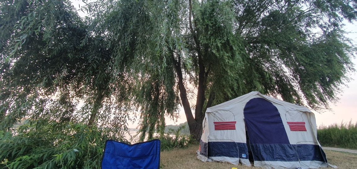 Cort remorca camping, pescuit