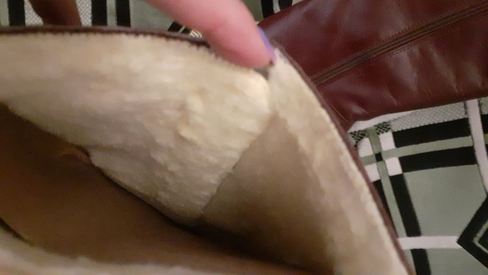 Новые кожаные сапоги. Австрия. Р.36-37