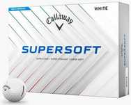 Set 12 buc Mingi de golf Supersoft 2025 White Basic ,sigilat