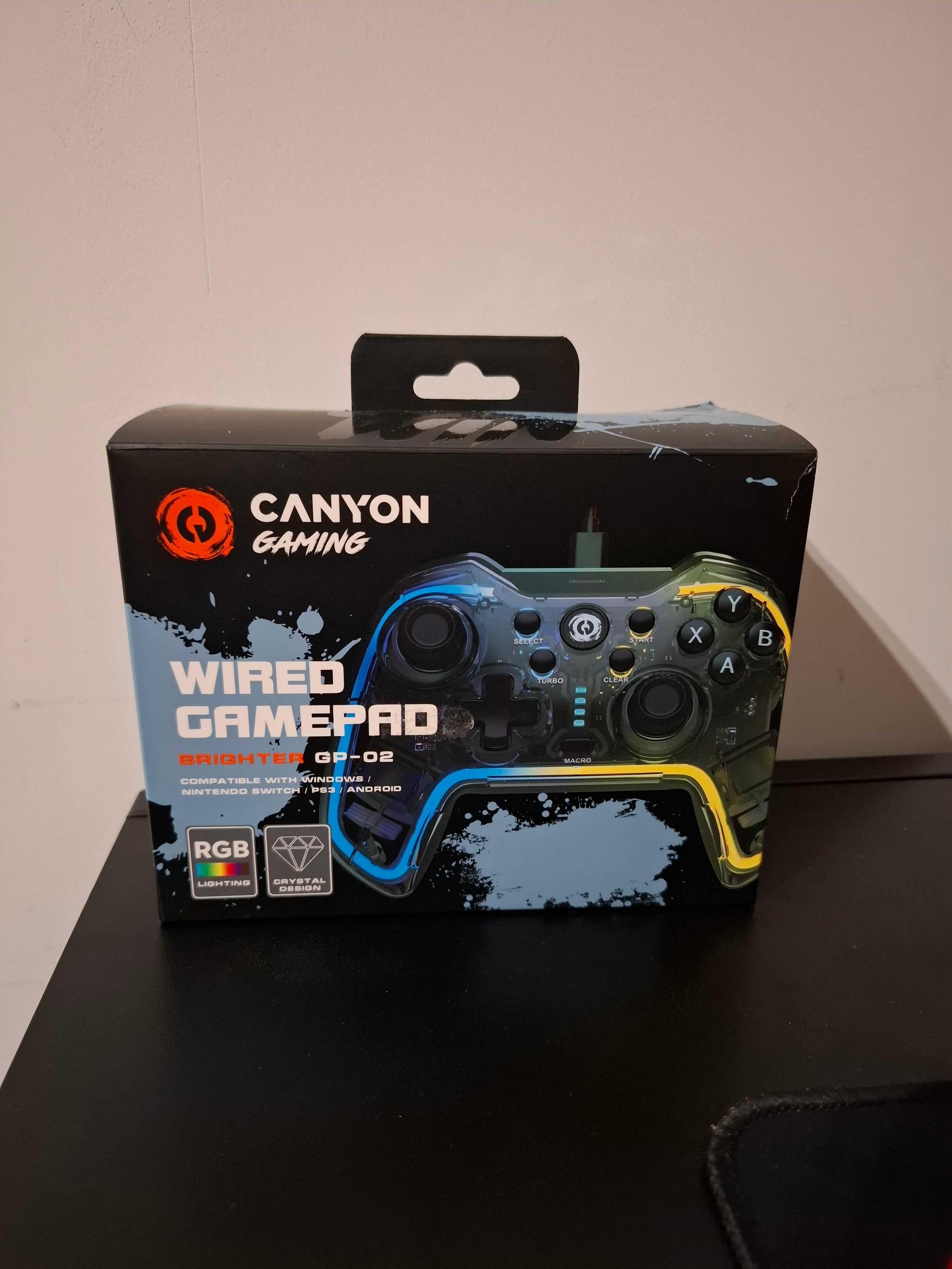 Wired Gamepad (Controler) GP-02 Canyon Gaming