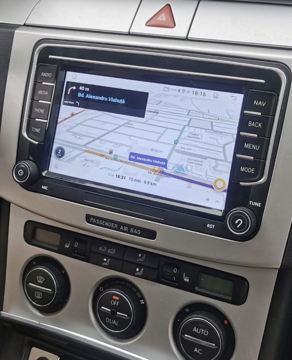 Navigație android  32Gb 2Gb Ram Passat Golf 5 6 Polo Touran Sko