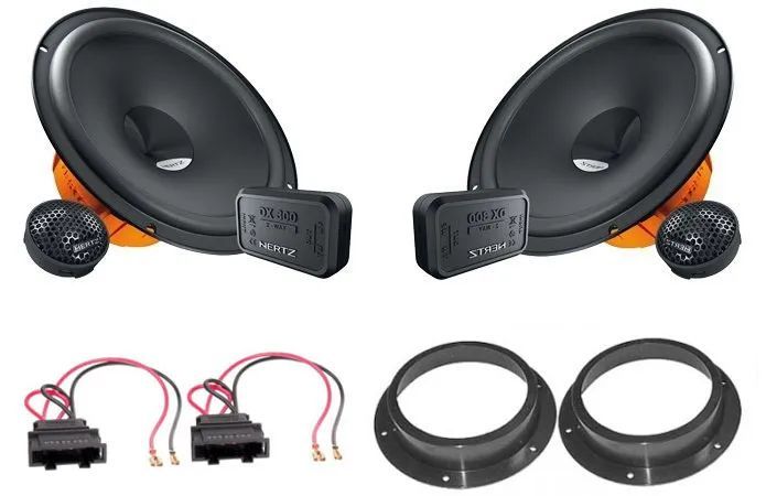 Pachet difuzoare Hertz Dieci dedicate usi fata Volkswagen Golf V (2003 - 2009)