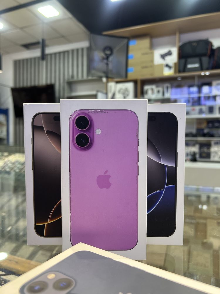 Iphone 16 pro max barcha ranglaridan mavjud