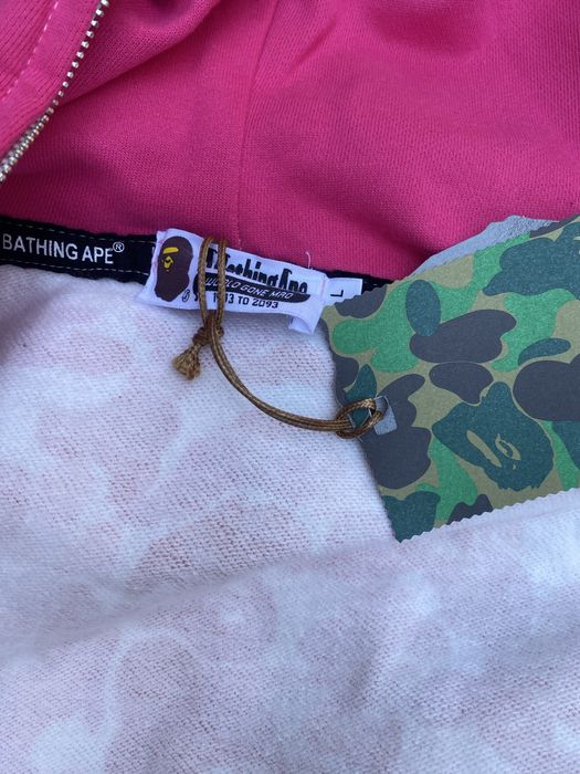 Hanorac Bape Double Mask Roz