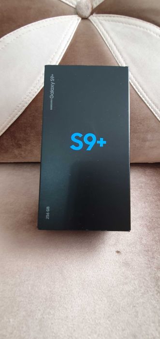 Samsung Galaxy S9 Plus Black 256GB impecabil- Fullbox +Folie protecție