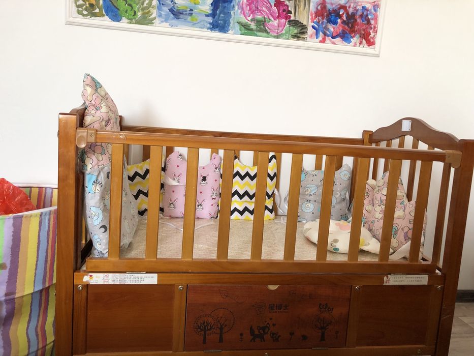 Детская манежка в отличном состоянии