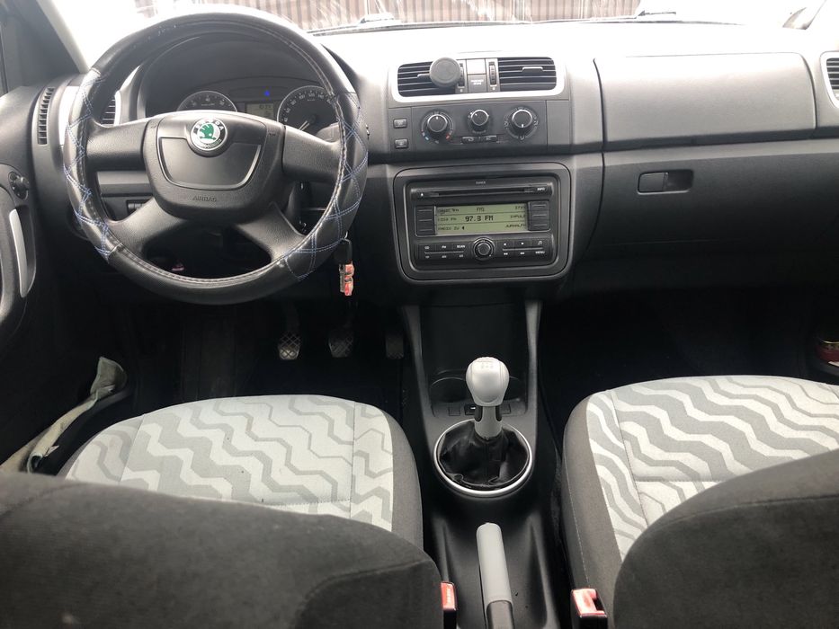 Skoda Fabia 2, an 2010, motor 1.2, benzina, an 2010