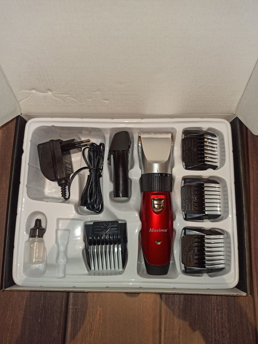 Электробритва машинка для бритья и стрижки волос Masima бритва лезвие