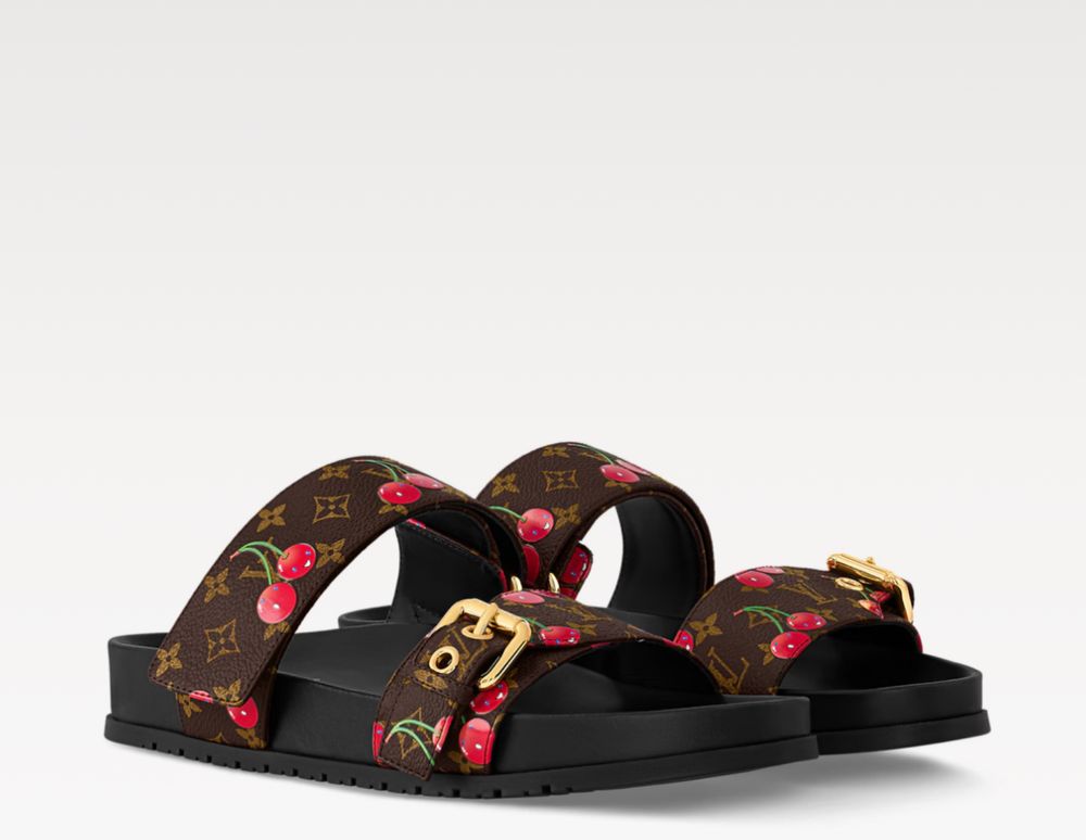 Дамски чехли Louis Vuitton