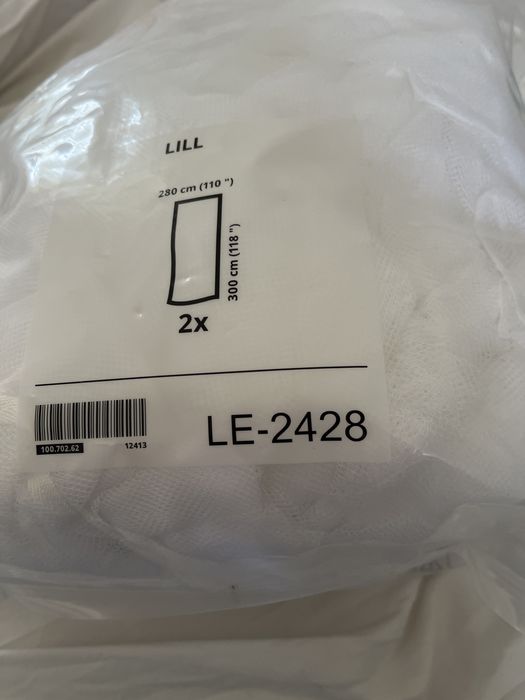 set 4 Perdele Ikea 280x300 cm