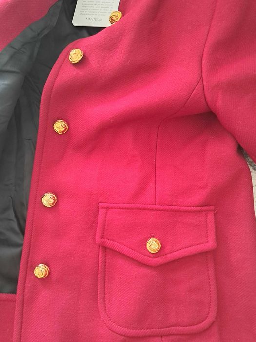 Чистоново палто zara premium, с етикет,намалено