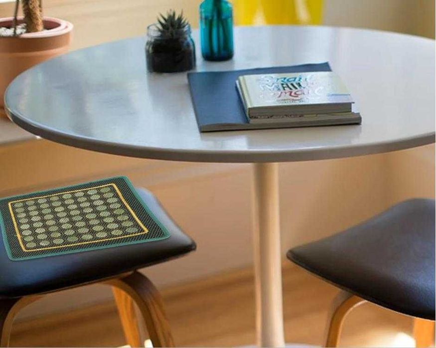 Нефритена Подложка от Нефритен Камък Подложка за Стол Седалка Офис Дом