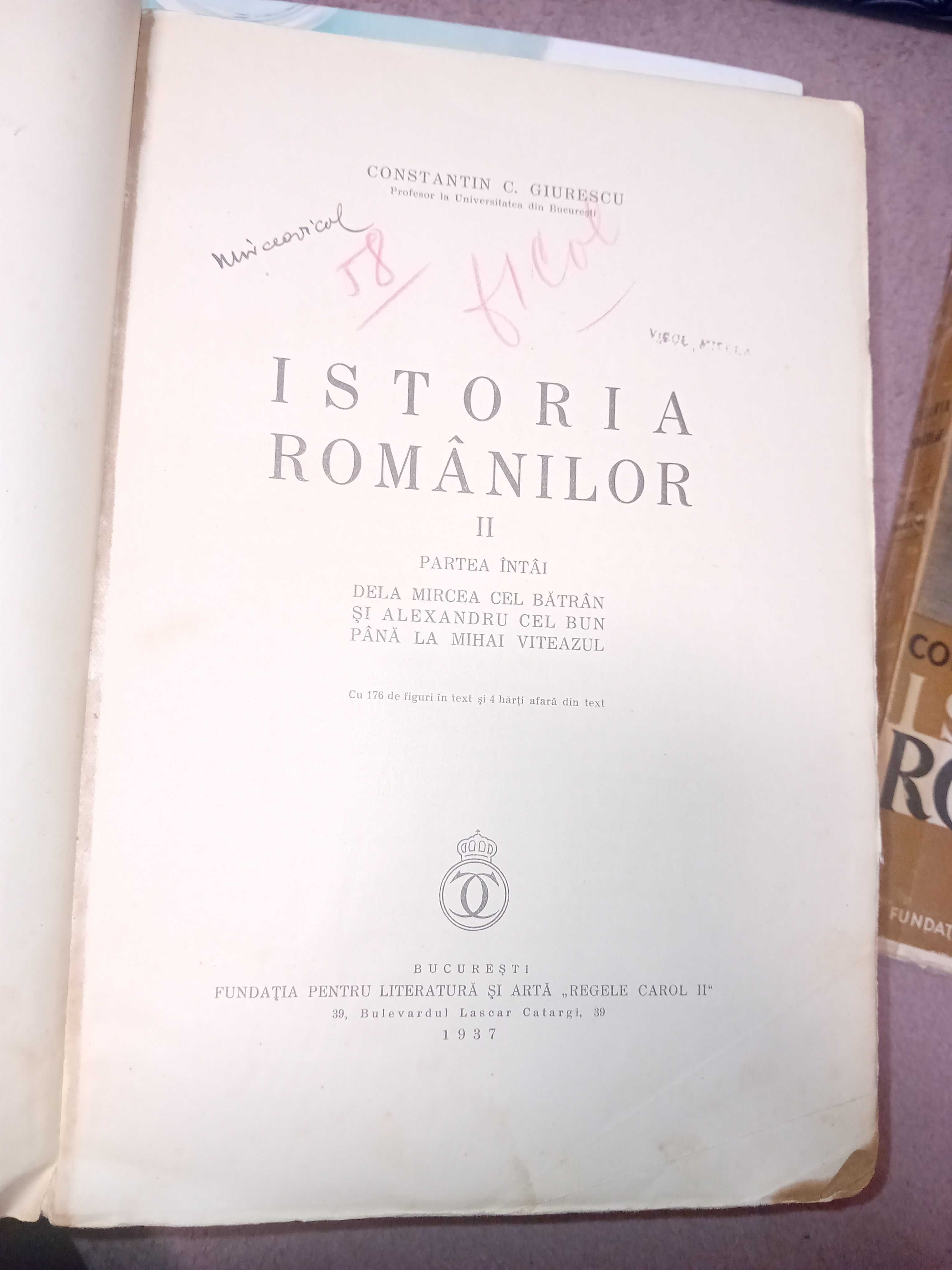 Istoria românilor Giurescu