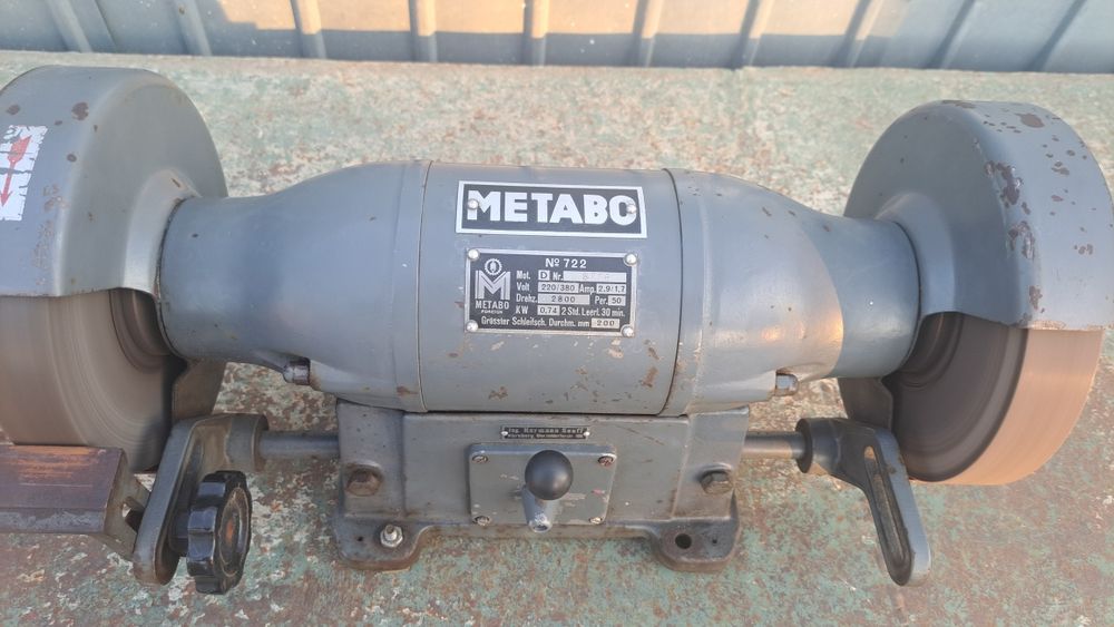 Vînd polizor industrial Metabo- 740 wati - 220v-380v