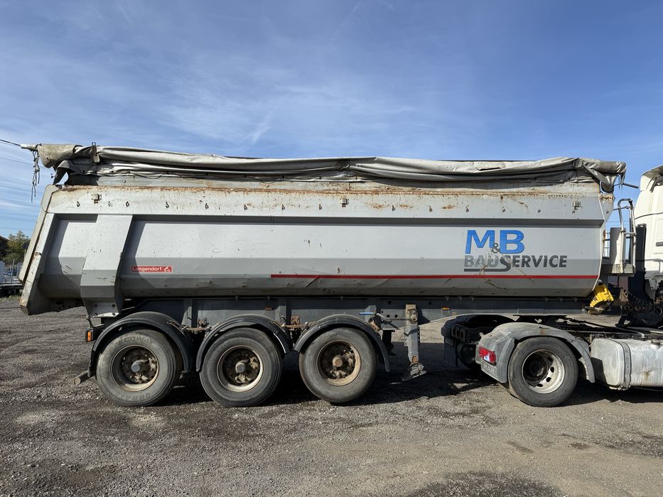 Semiremorca basculanta LANGENDORF, 26 mc, 2007, hardox