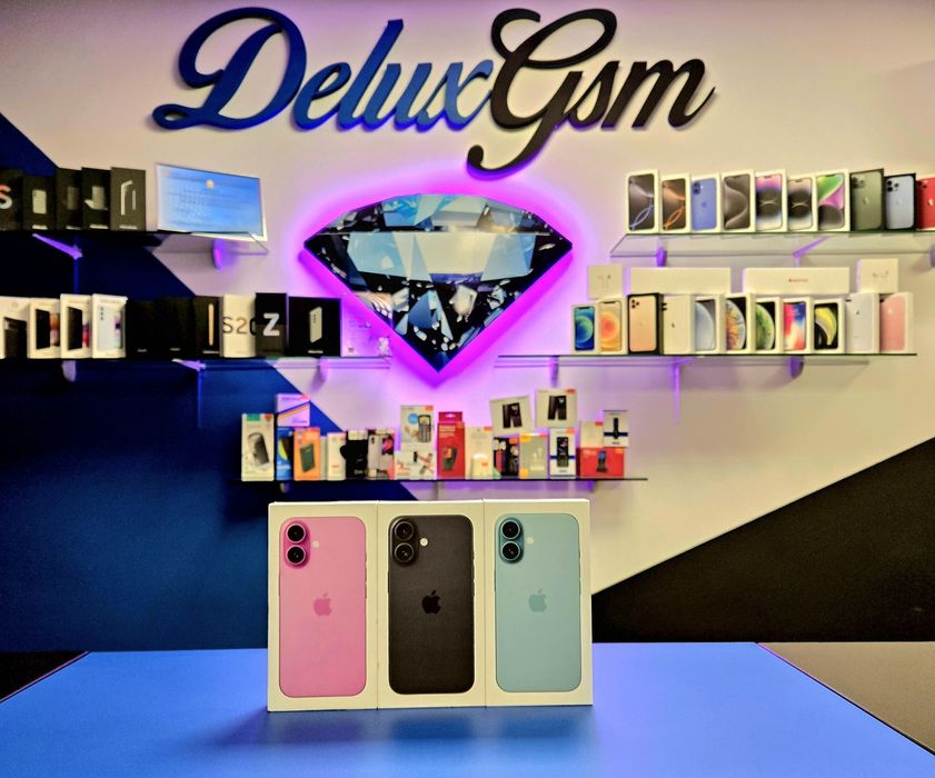 Iphone 16 / Black/Pink/White/Ultramarine / 128 GB / sigilat / DeluxGSM