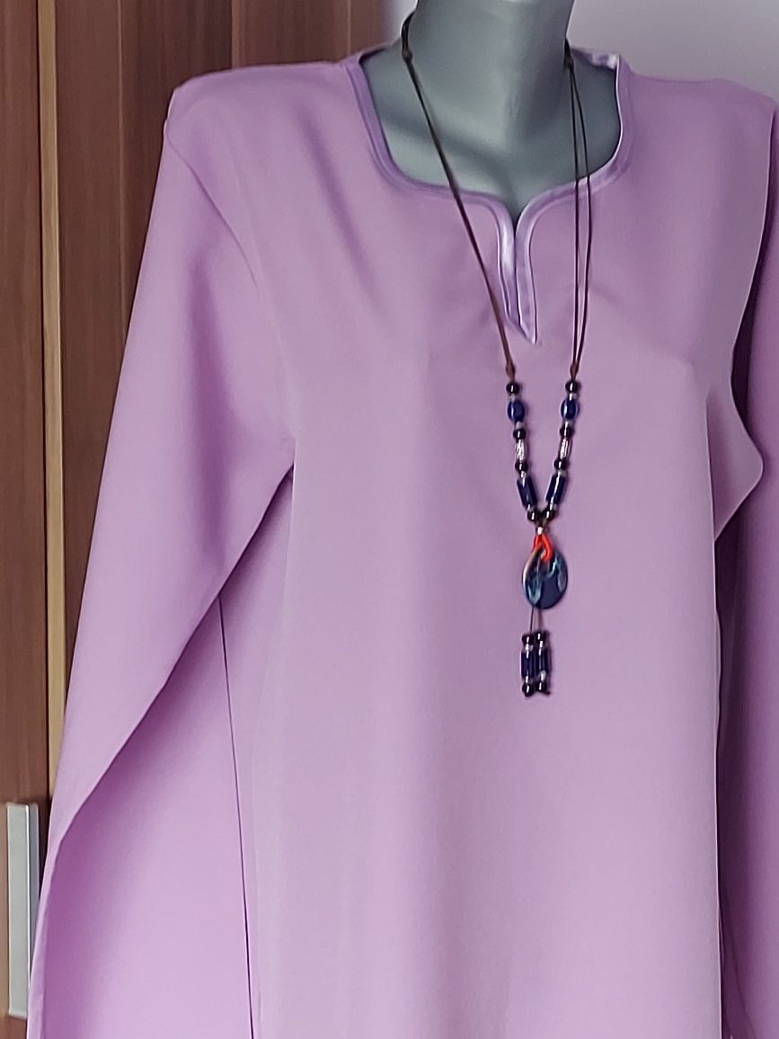 Rochie violet, maxi,mărimea L