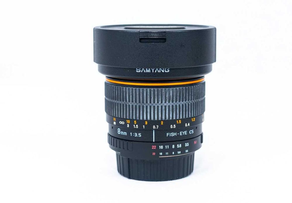 Obiectiv Samyang 8 mm f/3.5 UMS Fish-eye CS pentru Nikon F