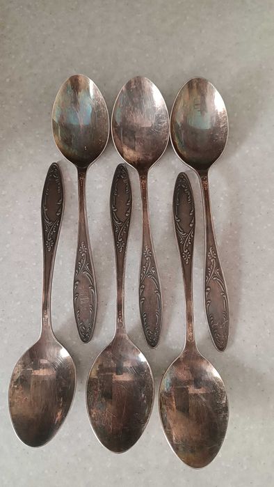 Ложки столовые. МНЦ. "Нейзильбер"  СССР