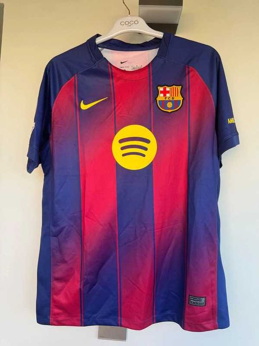 Tricou Fotbal Fc Barcelona M/L Home Kit Lamine Yamal