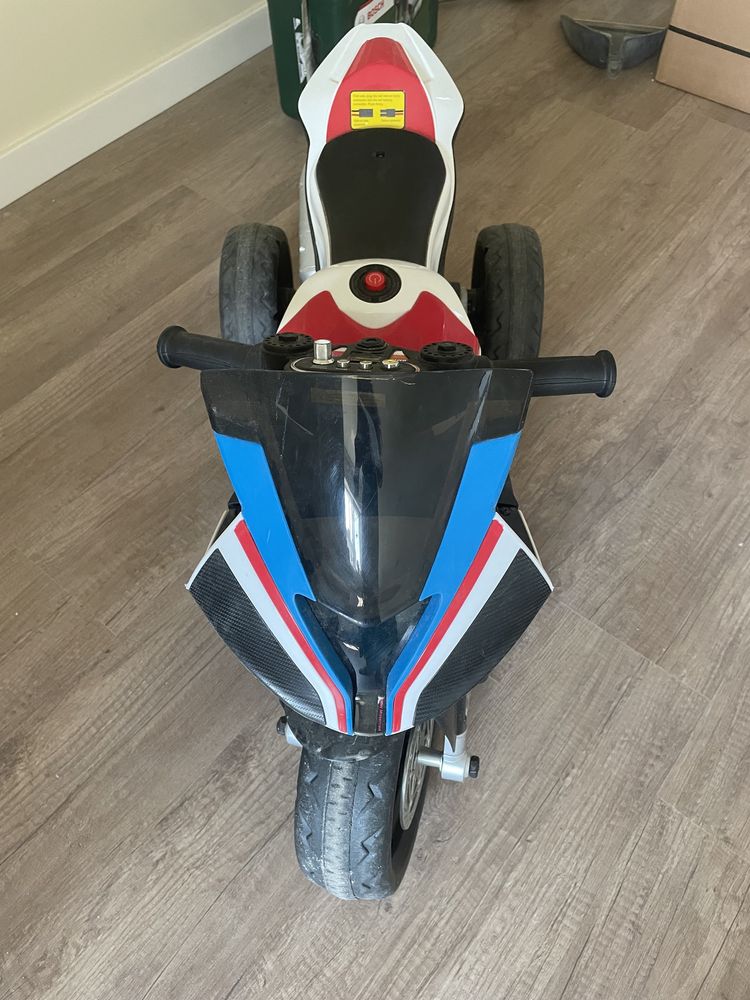 Motocicleta electrica pentru copii BMW HP 4 race