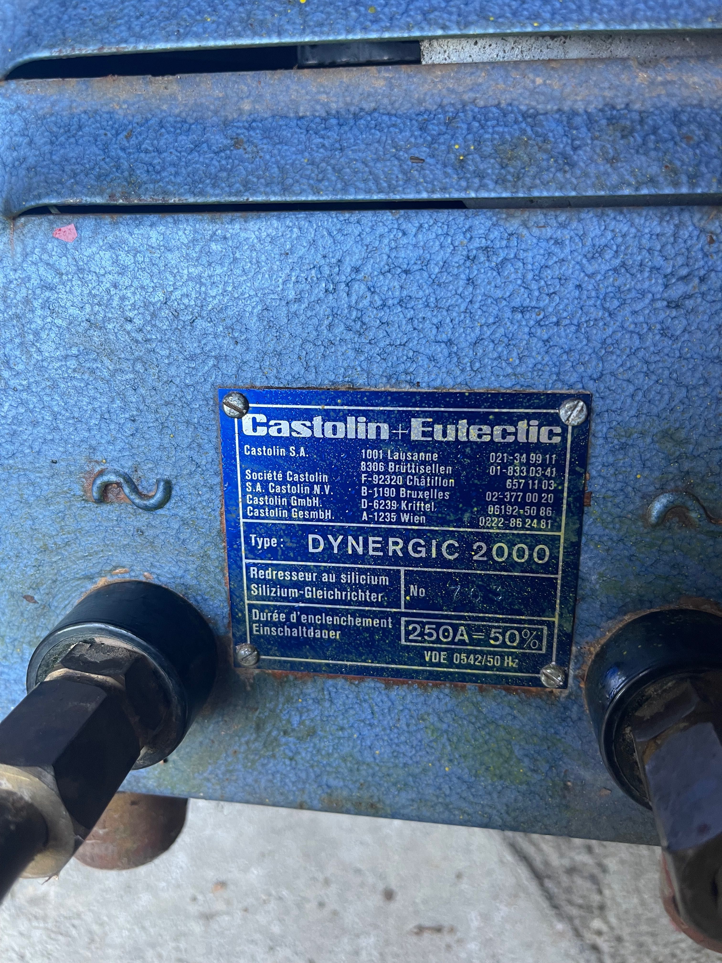 Redresor de sudură Castolin + Eutectic, modelul DYNERGIC 2000 !!