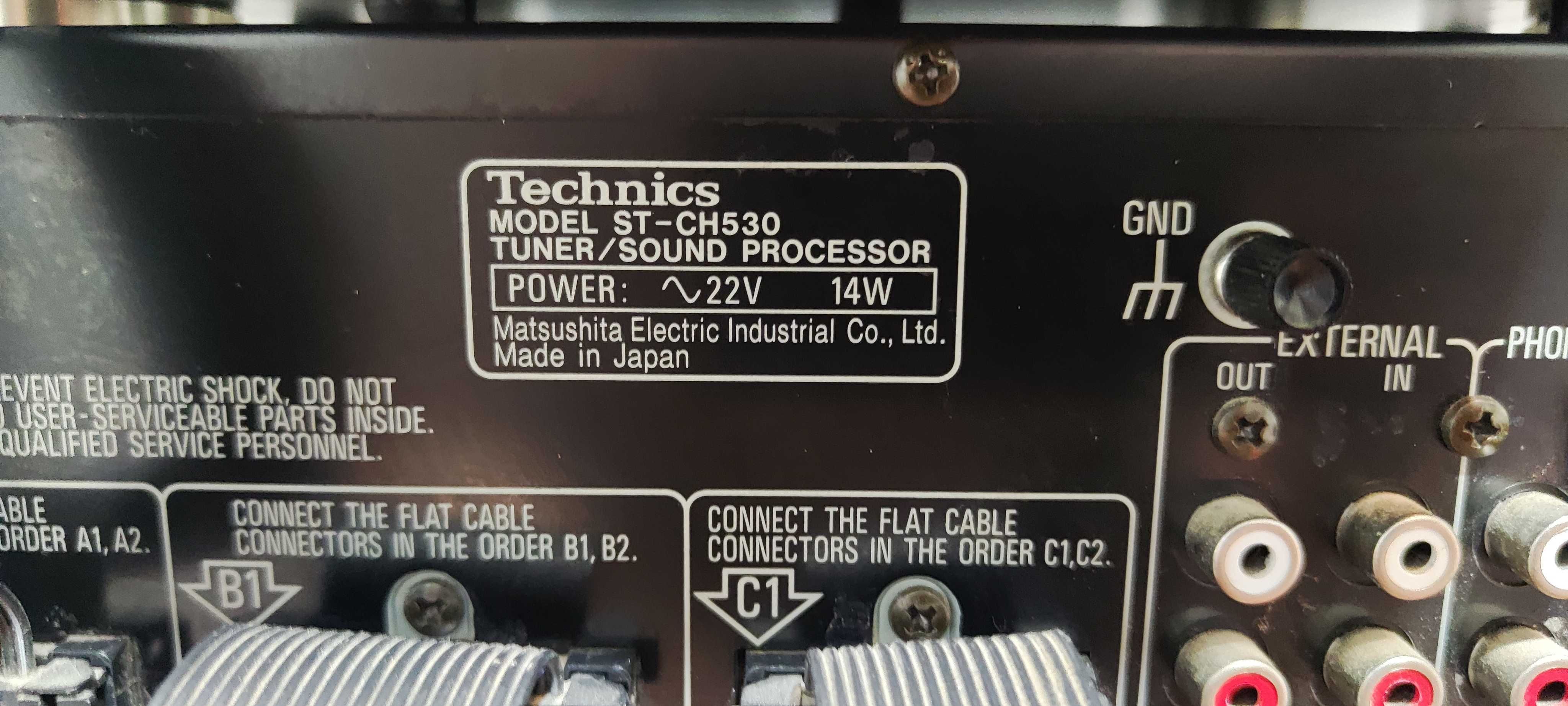 Linie Audio Technics Ampl SE-CH530 Tuner ST-CH CD SL-CH Deck RS-CH730