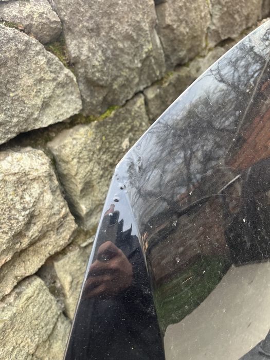 Преден капак за VW Passat B7 черен