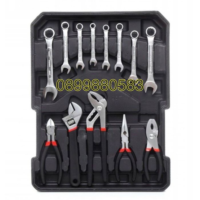 Комплект алуминиев куфар с инструменти 1050 части BTl