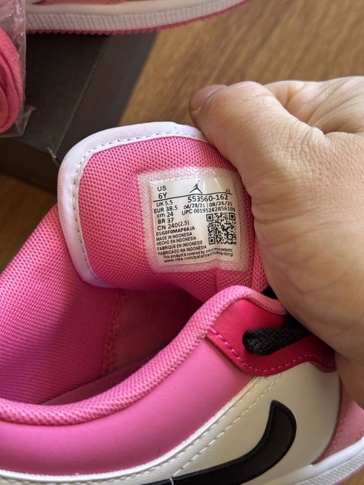 Nike Air Jordan 1 Low Pinksicle дамски обувки маратонки кецове