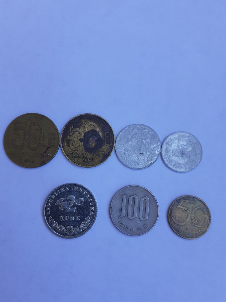 Monede vechi românești și straine