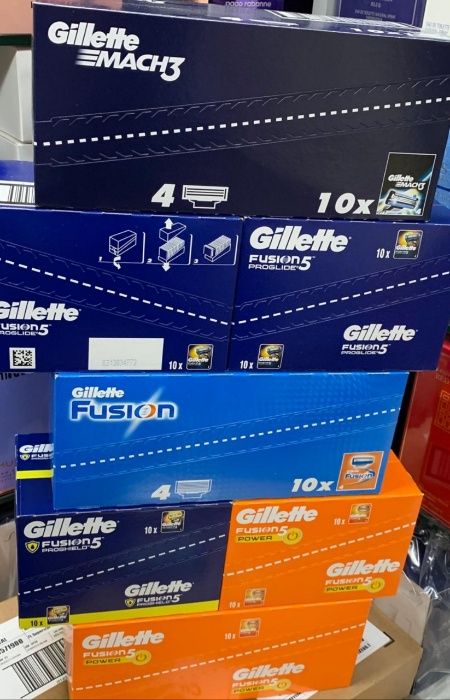 (Жилет) Gillette, Fusion, Proschield,Proglide,Proglide Power .Mach3,Tu