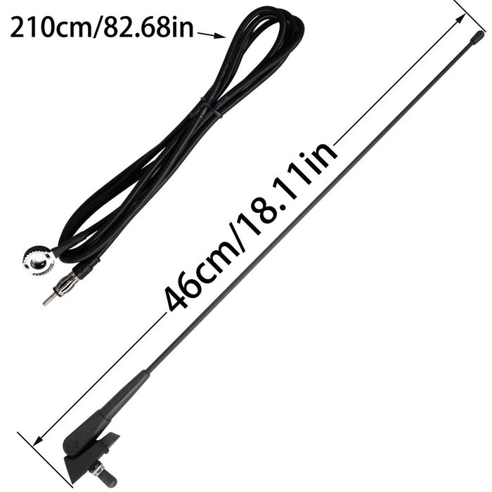 Антена №3030 универсална 12V за таван на автомобил