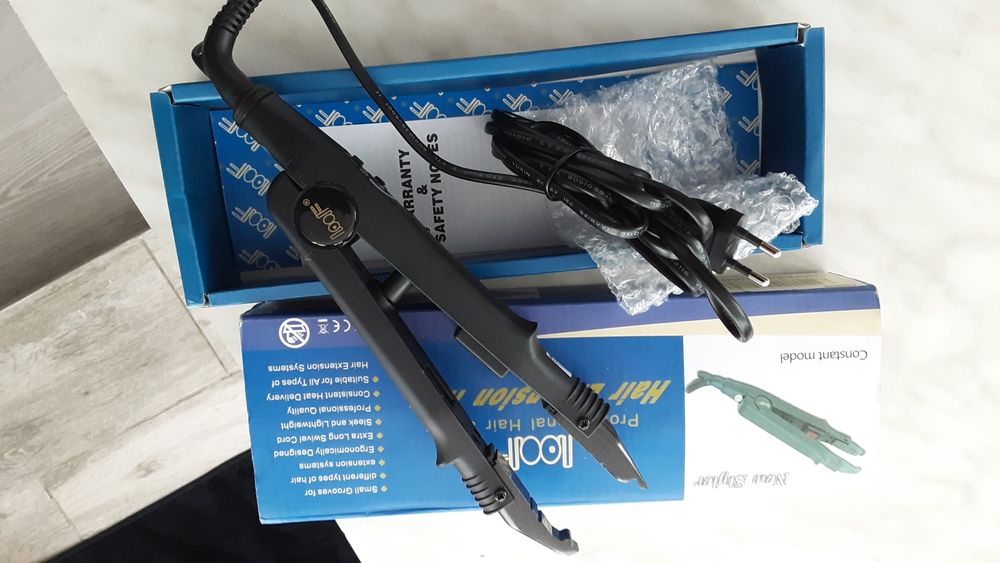 Hair extension Iron