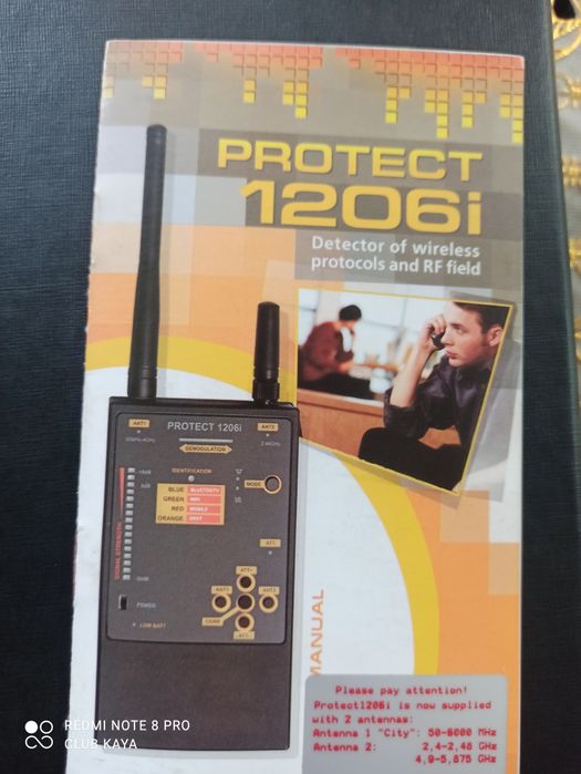Detector camere și microfoane