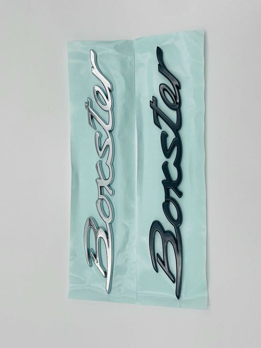 Emblema Compatibila PORSCHE Boxster negru