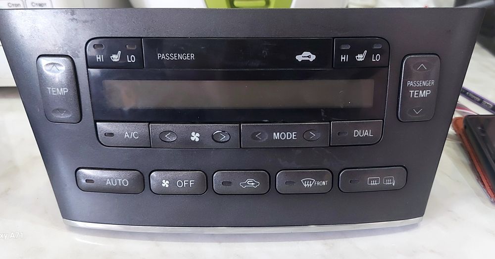 Климат контроль Лексус ЕS300