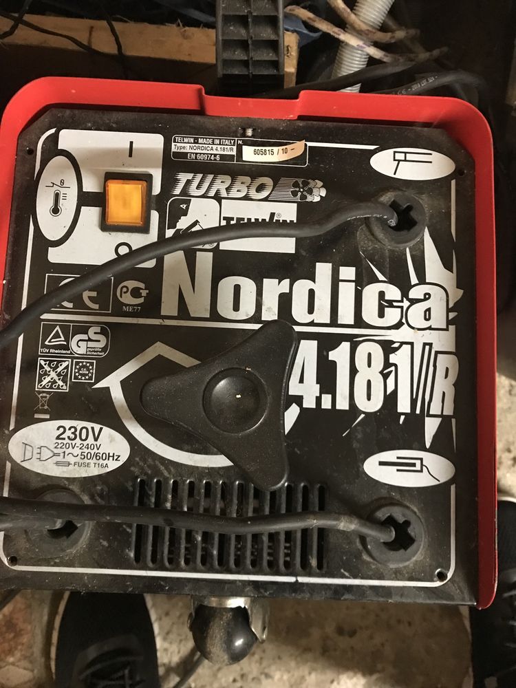 Aparat sudura nordica transformator 4.181 R Turbo invertor Telwin