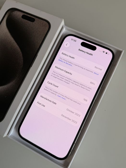 Iphone 15 PRO 128GB - Перфектен