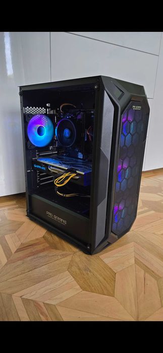 PC Gaming AMD Ryzen 5 3500X + RX 580 8GB – Complet Nou & Garanție