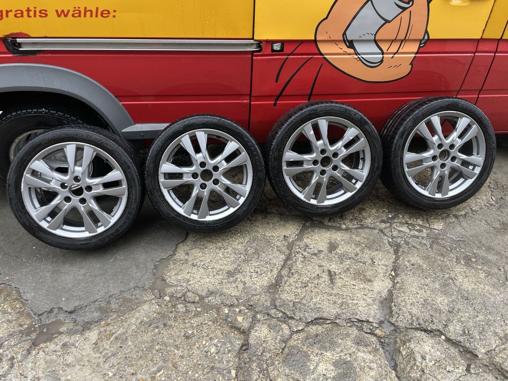 HONDA джанти-17цола с гуми 225/45/27 5x114.3 Перфектни