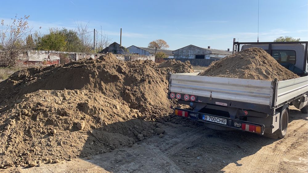 Chisai pamant umplutura ptr gazonare si canalizare