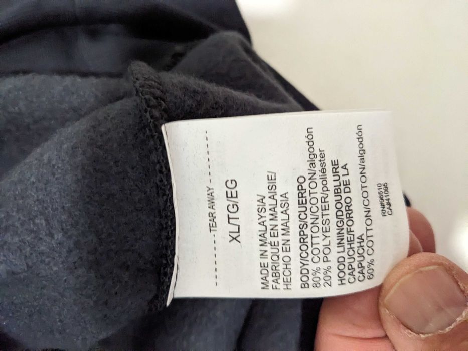 Under Armour Project Rock Vet Day мъжки черен суичър размер XL от Сащ