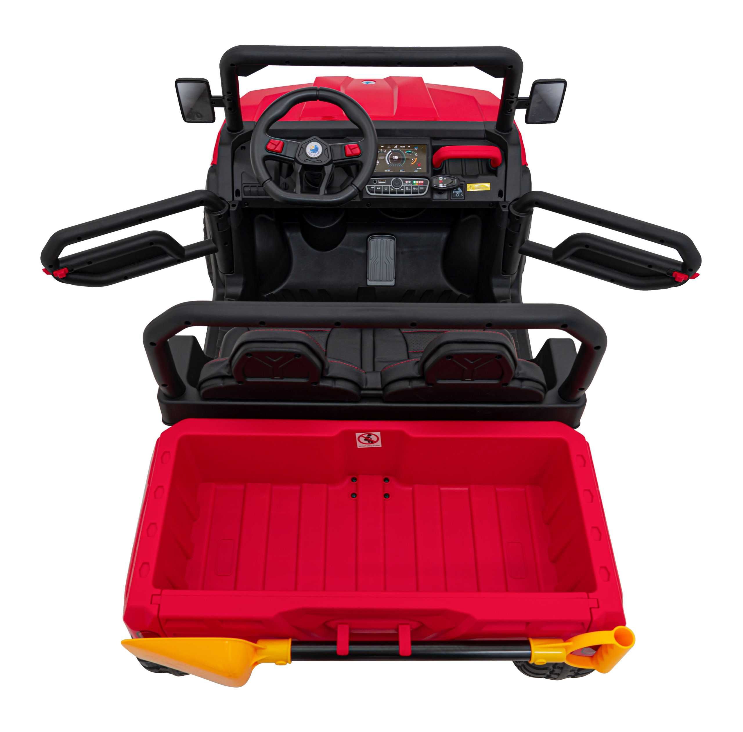 Masinuta eIectrica pt copii Autokids PICK UP SPEED 900 4x4 (623) Rosu