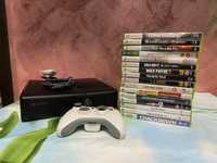 Xbox 360 Slim (1 joystick + 16 jocuri originale)